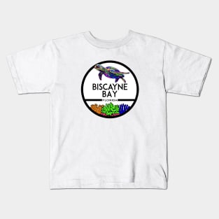 Biscayne Bay Florida National Park Sea Turtle FL Kids T-Shirt